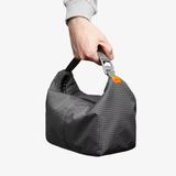 Gray Bellroy Lite Cooler Caddy with 6L capacity, featuring a compact, insulated design for keeping drinks and snacks cool.