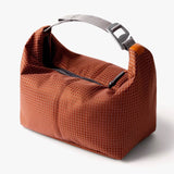 Bellroy Lite Cooler Caddy 6L in arcade gray with insulated interior and adjustable strap for convenient carrying