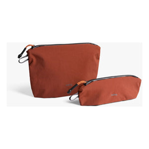 Bellroy Lite Pouch Duo with two compact, sleek pouches made of durable fabric for organizing small essentials.