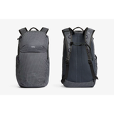 Black Bellroy Lite Ready Pack backpack with sleek design, multiple compartments, and padded straps for everyday use.