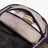 Bellroy Lite Travel Pack 38L, a sleek backpack with multiple compartments and padded straps for comfortable travel and daily use.
