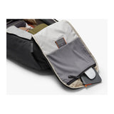 Bellroy Transit Workpack Pro 22L backpack showing its sleek design, multiple compartments, and padded shoulder straps.