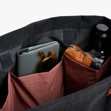 Bellroy Market Tote 15L with durable fabric, spacious interior, and sturdy handles for everyday carrying and shopping needs.