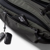 Bellroy Transit Workpack Pro 28L backpack with multiple compartments, padded straps, and sleek design for efficient daily commuting.