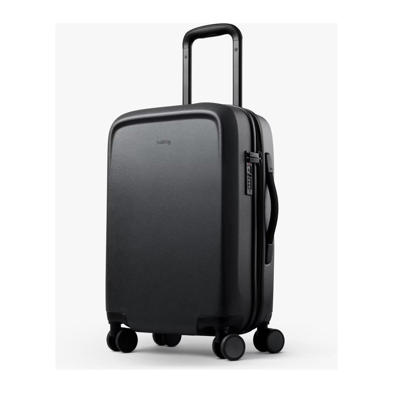 Bellroy Transit Carry-On luggage in bronze with sleek design, durable material, and compact size for travel convenience.