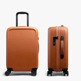 Bellroy Transit Carry-On Large luggage in chalk color, featuring durable fabric, padded handle, and sleek carry-on design.
