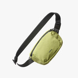 Bellroy Lite Belt Bag showing its sleek design, adjustable strap, and front zipper pocket for convenient, stylish storage.