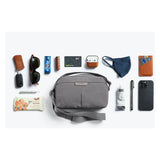 Bellroy Tokyo Crossbody bag with adjustable strap and multiple compartments, designed for everyday carry and style.