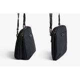 Bellroy Tokyo Side Bag, a sleek black crossbody bag with adjustable strap and minimalist design for everyday use.