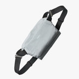 Bellroy Venture Sling 6L in black, showing the compact, sleek design with adjustable strap and front zip pocket.