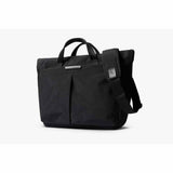 Bellroy Tokyo Messenger Bag 14-inch in Everglade green, showing the sleek design and durable material of this stylish messenger bag.
