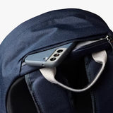 Olive Bellroy Classic Backpack with 20L capacity, featuring sleek design and multiple compartments for everyday use.