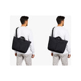 Bellroy Tokyo Messenger Bag 16-inch in raven color, showcasing sleek design and adjustable strap for everyday carrying.