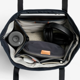 Bellroy Tokyo Tote bag in black with dual shoulder straps and spacious interior, stylish and functional tote for everyday use.