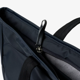 Bellroy Tokyo Tote bag in black, featuring sleek design, sturdy handles, and spacious interior for everyday carry.