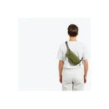Bellroy Venture Ready Sling 2.5L waist pack with black nylon exterior and adjustable strap, designed for convenient carry.