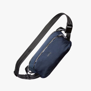 Bellroy Venture Ready Sling 2.5L waist pack with adjustable strap, compact design, and multiple storage compartments for everyday use.