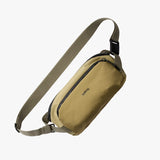 Bellroy Venture Ready Sling 2.5L waist pack with adjustable strap and multiple compartments for compact carrying.