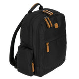 Bric's X-Collection Nomad Backpack with sleek design, durable fabric, multiple compartments, and adjustable straps for travel and daily use.