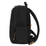 Bric's X-Collection Nomad backpack in durable fabric with multiple compartments and adjustable straps for travel and daily use.