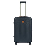 Bric's Taormina 27-inch expandable medium spinner suitcase with durable exterior and four multi-directional wheels for travel.