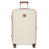 Bric's Taormina 27-inch expandable medium spinner suitcase with hard shell and four wheels, in a sleek design.