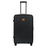 Bric's Taormina 30-inch expandable large spinner suitcase with a sleek hard-shell exterior and four multidirectional wheels.