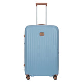 Bric's Taormina 30-inch expandable large spinner suitcase with hard shell and four wheels for easy travel.