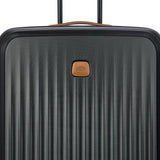 Large Bric's Taormina 32-inch expandable spinner suitcase with multiple wheels and sturdy handle for easy travel.