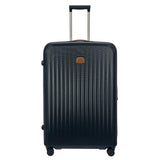 Bric's Taormina 32-inch expandable large spinner suitcase with multiple wheels and a sleek design for travel.