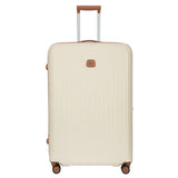 Bric's Taormina 32-inch expandable large spinner suitcase with four wheels and a hard-shell design for travel.