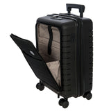 Bric's B|Y Ulisse 21-inch pocket spinner carry-on luggage with a sleek design and durable hard shell.
