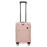Bric's B|Y Ulisse 21-inch carry-on spinner luggage with four wheels and a sleek, durable exterior for travel.