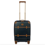 Bric's Bellagio 3.0 21-inch expandable spinner carry-on luggage with front pocket and smooth wheels, lightweight travel bag.