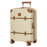 Bric's Bellagio 3.0 21-inch spinner carry-on luggage with durable hard shell and four smooth-rolling wheels.