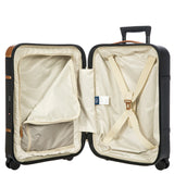 Bric's Bellagio 3.0 21-inch spinner carry-on luggage with hard shell, four wheels, and telescoping handle in sleek design