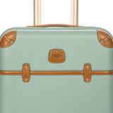 Bric's Bellagio 3.0 21-inch spinner carry-on luggage with hard-shell exterior and four smooth-rolling wheels.