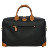 Bric's Firenze 18-inch cargo duffel bag in durable fabric with leather accents and sturdy handles for travel.