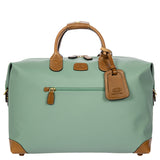 Bric's Firenze 18-inch cargo duffel bag with durable fabric, leather handles, and spacious main compartment for travel and storage.