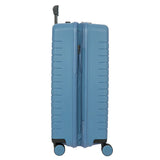 Bric's B|Y Ulisse 27.5-inch expandable spinner luggage with hard shell and four wheels for easy travel.
