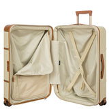 Bric's Bellagio 3.0 27-inch expandable spinner luggage with hard shell and four wheels for smooth travel.