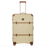 Bric's Bellagio 3.0 expandable 30-inch spinner luggage with a sleek hard-shell design and four multidirectional wheels.