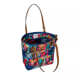 Medium Bric’s Sportina luggage bag in black with multiple zip compartments and a sturdy handle, designed for travel.