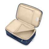 Interior view of Briggs & Riley Baseline Medium Convertible Backpack showing compartments and organizational features.