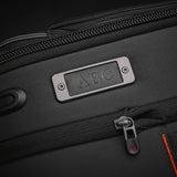 Briggs & Riley ZDX Essential Carry-On Expandable Spinner luggage with personalized name tag in image.