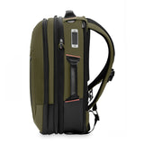 Briggs & Riley ZDX medium convertible backpack duffel bag with multiple compartments and adjustable straps, suitable for travel and daily use.