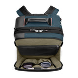 Briggs & Riley ZDX medium convertible backpack duffel bag with multiple compartments and adjustable straps, suitable for travel and daily use.