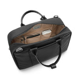 Interior view of Briggs & Riley Rhapsody multi-pocket cabin bag showing organized compartments and durable fabric.