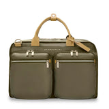 Briggs & Riley Rhapsody multi-pocket cabin bag duffel with front zipper pockets and sturdy handles, designed for travel convenience.