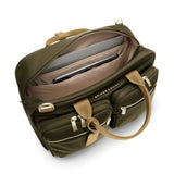 Interior view of Briggs & Riley Rhapsody multi-pocket cabin bag, showcasing organized compartments and spacious duffel bag design.